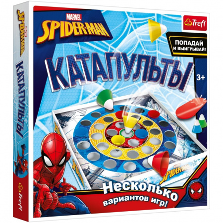 Настольная игра арт.01996 Катапульты. Spider-man Человек-паук