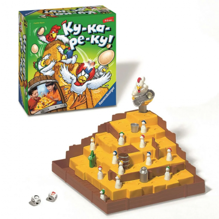 Игра настольная "Ку-ка-ре-ку!"