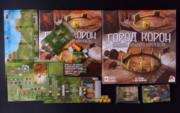Настольная игра Паладины западного королевства: Город корон