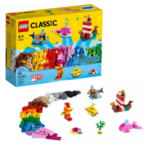 Конструктор LEGO Classic Творческое веселье в океане