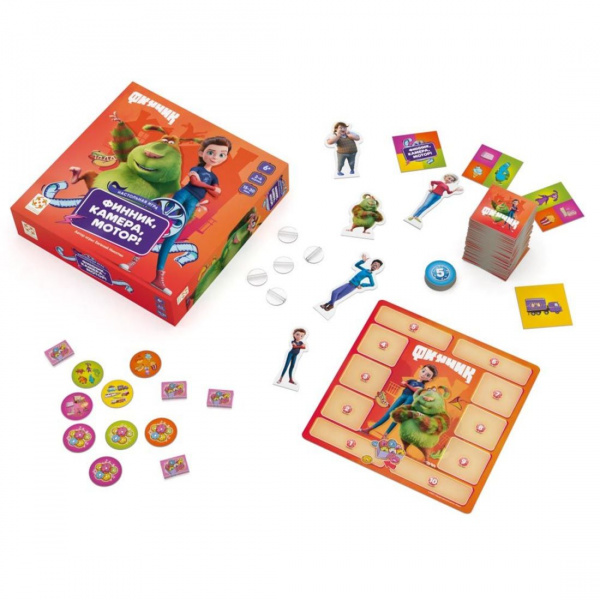 Настольная игра "Финник, камера, мотор!" 