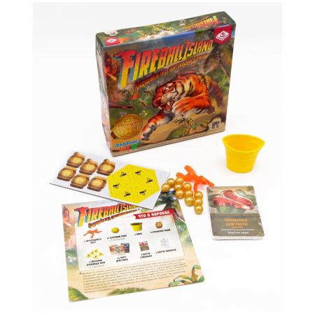 Настольная игра "Fireball Island: Crouching Tiger, Hidden Bees!"
