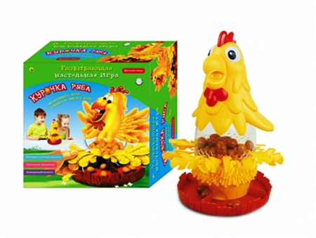 Настольная развивающая игра "Курочка ряба"