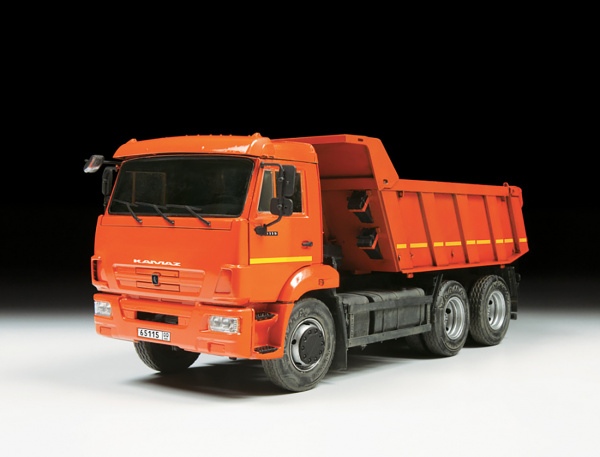 Сборная модель KAMAZ-65115 самосвал