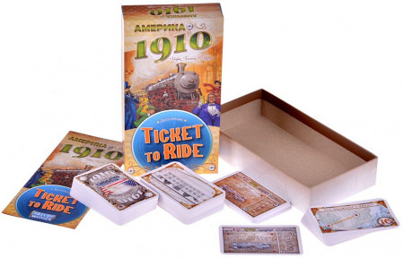 Настольная игры Ticket to Ride: Америка 1910