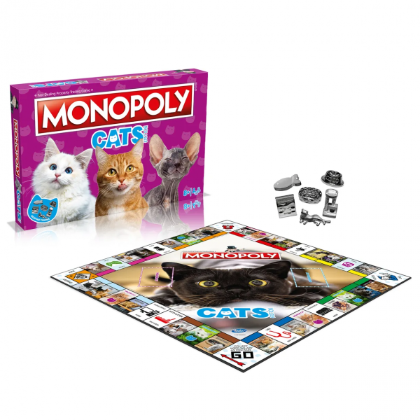 Настольная игра "Монополия Cats" англ. язык