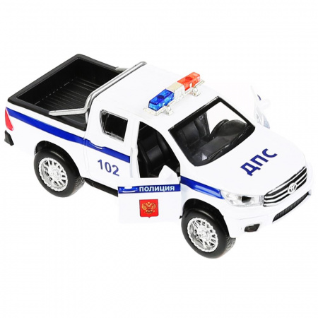 Машина металлическая Toyota Hilux Полиция