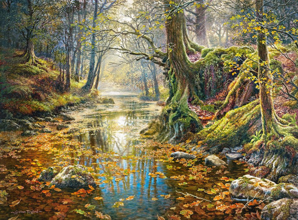 Пазл 2000 Осенний лес