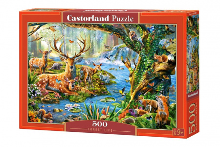 Castorland Пазл 500 Лесная жизнь
