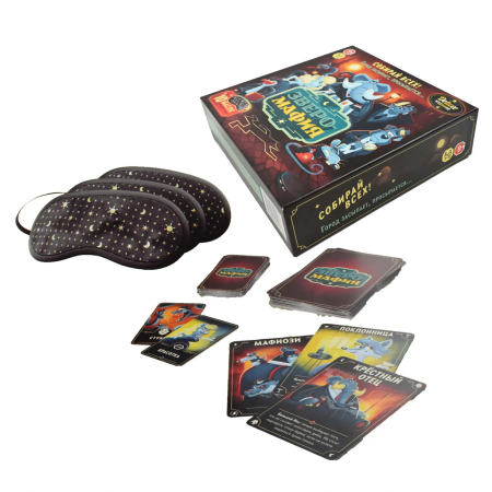 Настольная игра "Зверомафия"