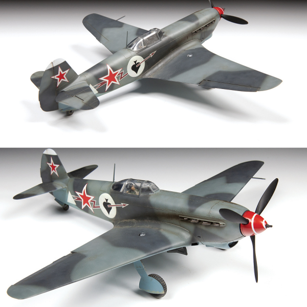 Сборная модель Советский истребитель "Як-9Т"