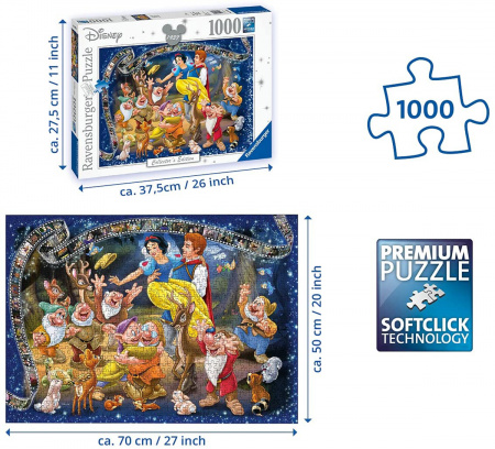 Пазлы. 1000 Disney Белоснежка Коллекционное издание