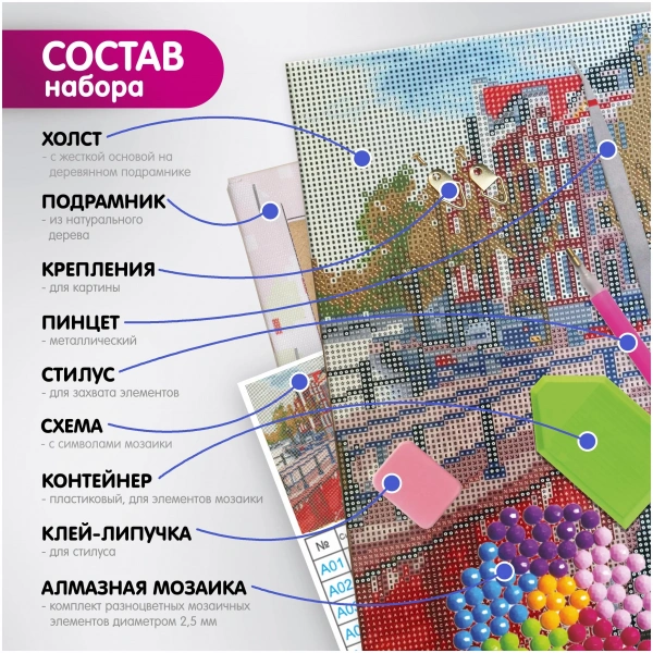 Картины мозаикой Нур-султан