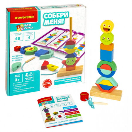 Настольная игра Бонди Логика Собери меня!