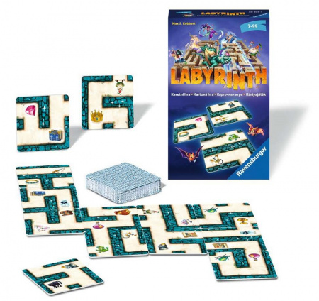 Настольная карточная игра Лабиринт (правила на русс языке)