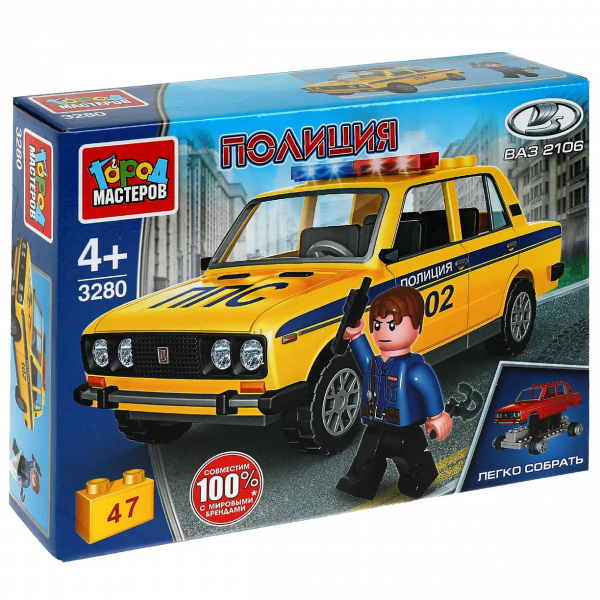 Конструктор "Lada-2106 Полиция"
