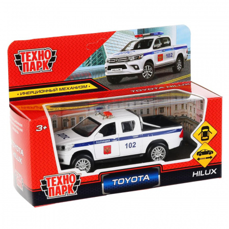 Машина металлическая Toyota Hilux Полиция