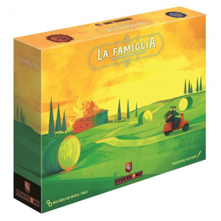 Настольная игра "La Famiglia The great mafia war"