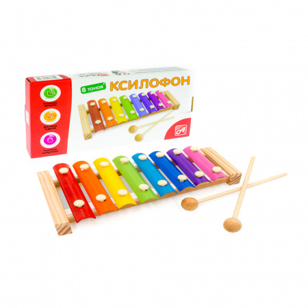 Ксилофон (металлофон), 8 тонов