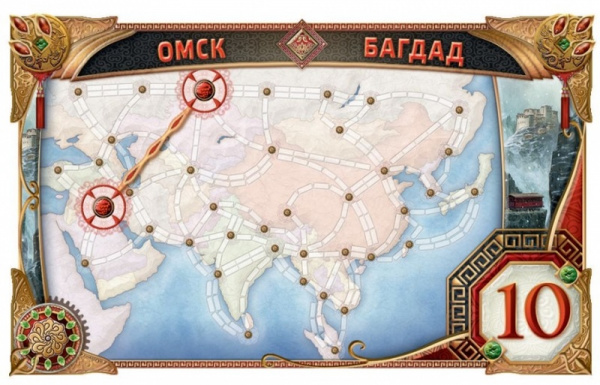 Настольная игра Ticket to Ride: Азия