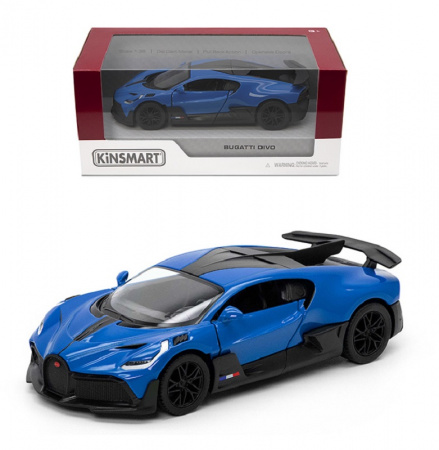 Kinsmart Модель Bugatti Divo 1:36 (синяя)