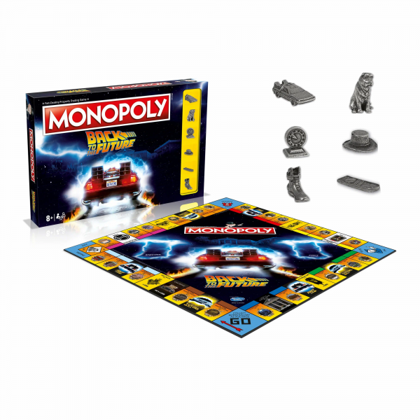 Настольная игра "Монополия Back to the Future" на англ. языке