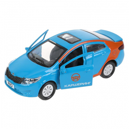 Машина металлическая Kia Rio Каршеринг инерционная