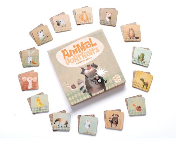 Настольная игра "Animal Portraits"