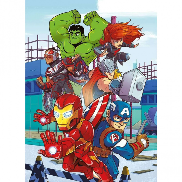 Пазлы. 2x20 Супергерои Marvel. Мстители