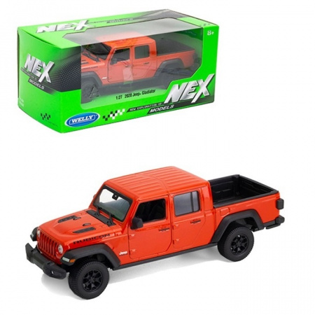 Welly Машинка 1:27 Jeep Gladiator 2020 оранжевый