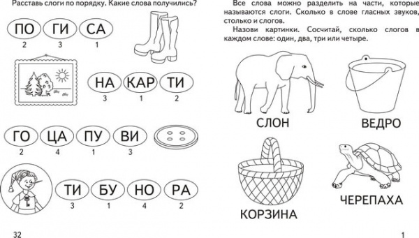 Весна-Дизайн Делим слова на слоги