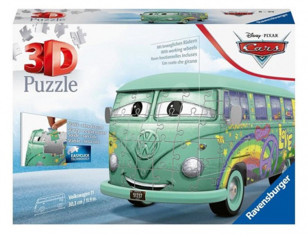 Пазл 3D 162 Pixar Cars (Автобус Фольксваген)