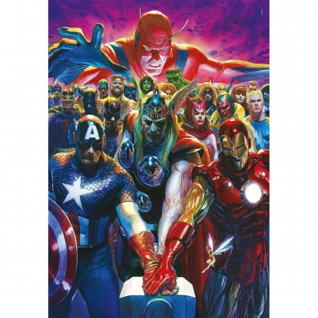 Пазл. 1000 "Герои Marvel"