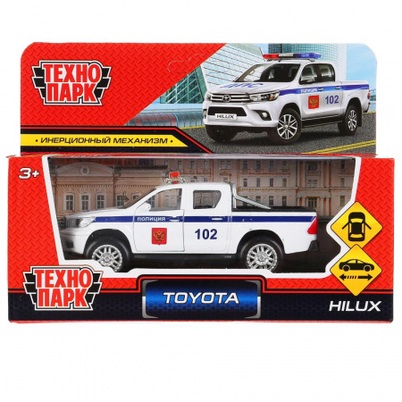 Машина металлическая Toyota Hilux Полиция