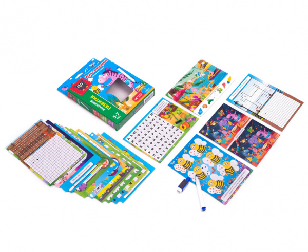Обучающая игра Vladi Toys Пиши и вытирай Зебра Продвинутый уровень