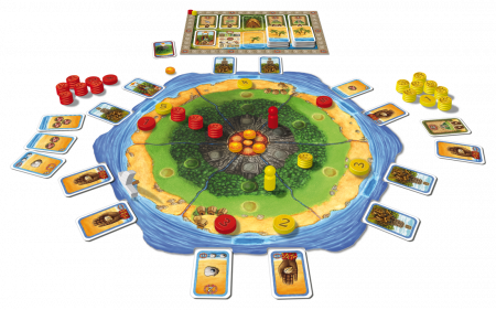ИнтерХит Настольная игра Haleakala (Hause der Sonne)