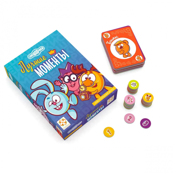 Игра настольная "Смешарики Луч Мом"