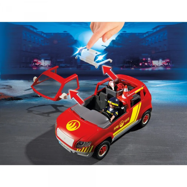 Конструктор "Fire Chief Vehicle with Light and Sound"