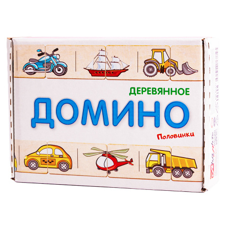 Анданте Домино-пазл Половинки Транспорт Машины