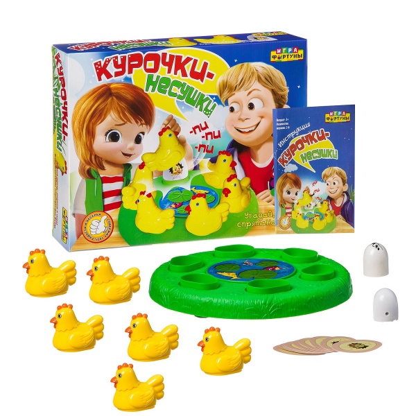 Игра фортуны Настольная семейная игра  Курочки-несушки