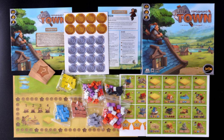 Настольная игра Городишко. Little Town
