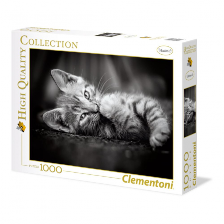 Пазл. 1000 "Котенок. Ретро"