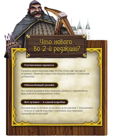 Настольная игра Шериф Ноттингема 2 редакция