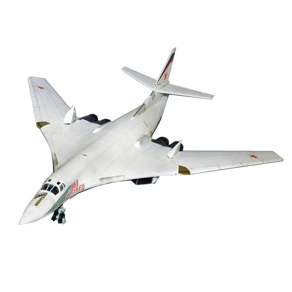 Сборная модель Самолет Ту-160 склейка