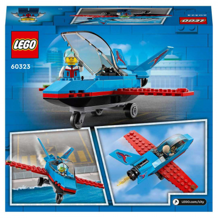Конструктор LEGO City Трюковый самолёт