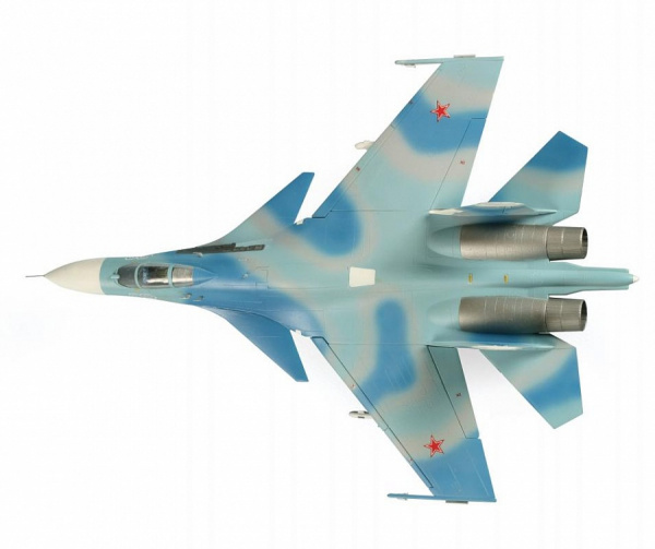 Сборная модель Самолет СУ-27 склейка