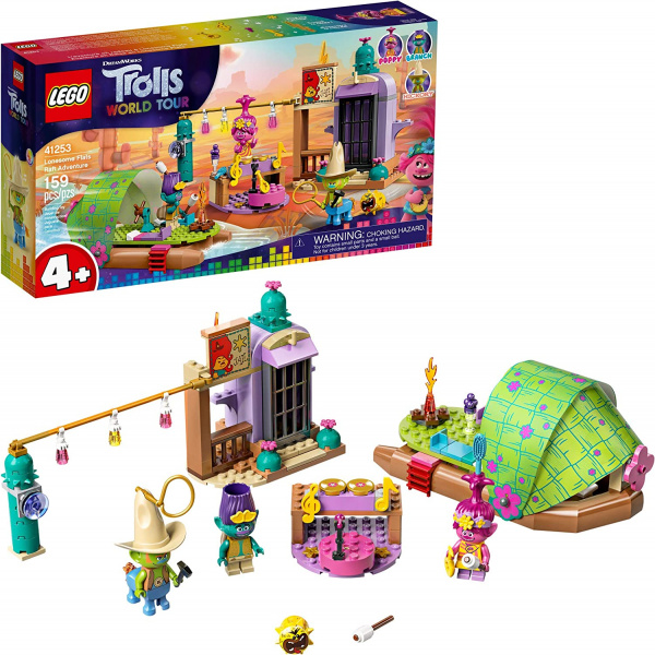 LEGO. Конструктор 41253 Trolls Lonesome Flats Raft (Приключение на плоту в Кантри-тауне)