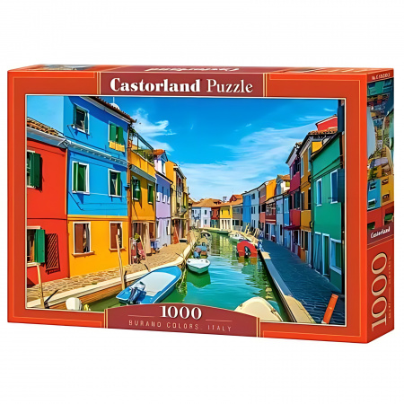 Castorland. Пазл 1000 арт.C-105250 Цвета Бурано. Италия