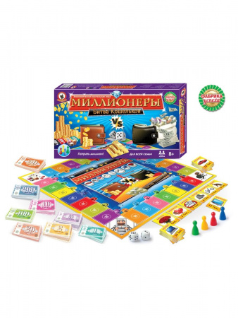 Настольная игра Миллионеры Битва кошельков