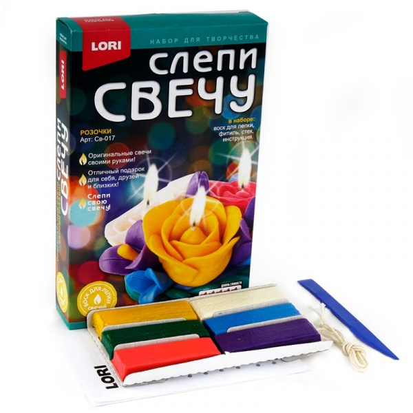 LORI Слепи свечу Розочки